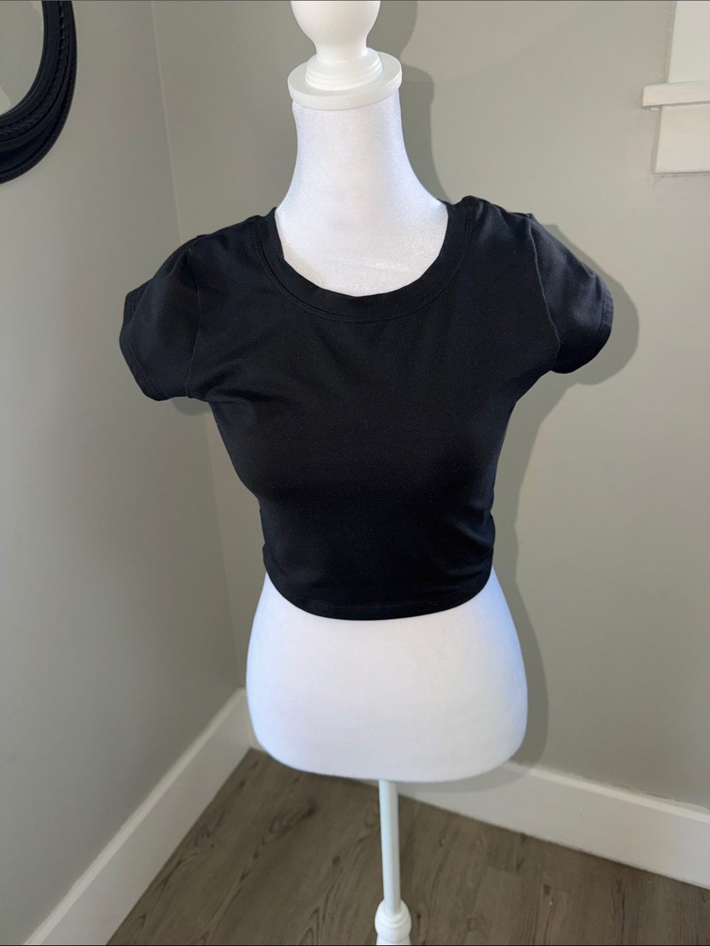 Bombshell Sportswear Black Crop Top